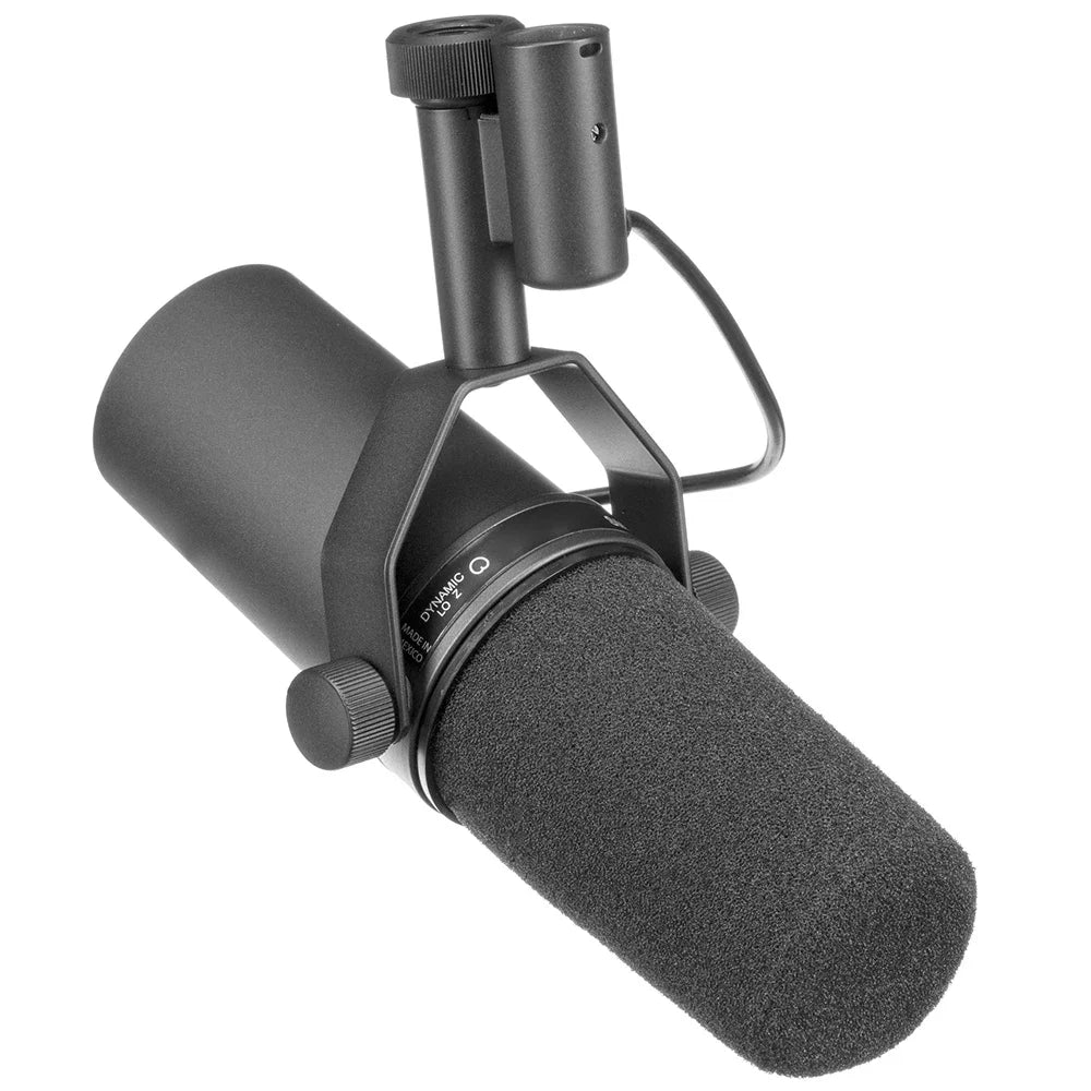 VENUS SM7B Cardioid Dynamic Microphone Sm7B 7B Studio Selectable Response Microphone for Live Stage Recording Podcasting
